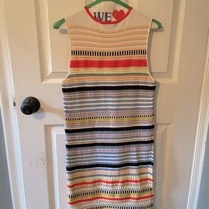 Suno mini dress - colorful fun dress, size XS